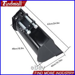 Findmall 600mm Tilting Bucket Attachment For Mini Excavators Heavy-Duty Steel