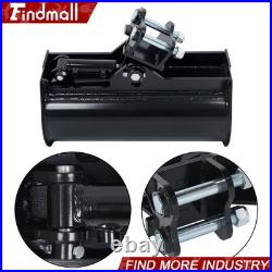 Findmall 600mm Tilting Bucket Attachment For Mini Excavators Heavy-Duty Steel