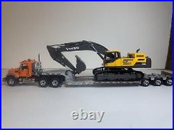 First Gear Truck Mack Granite Withvolvo E480D Tracked Excavator