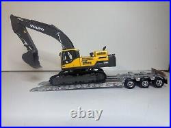 First Gear Truck Mack Granite Withvolvo E480D Tracked Excavator