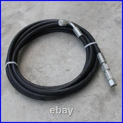 Flail Mower Attachment Hydraulic Mowing with Oil Pipe for Mini Excavator