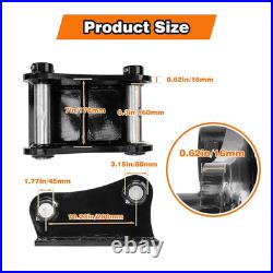 For CAT 305 306 Mini Excavator bucket ears Weld base plate and 45 mm pins