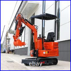 Free Ship 13.5HP Mini Excavator 1 TON B&S EPA Engine, Unassembled, PILOT CONTROL Free Ship 13.5HP Mini Excavator 1 TON B&S EPA Engine, Unassembled, PILOT CONTROL