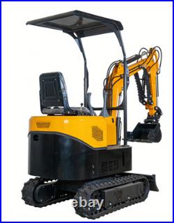 Free Ship 1.2Ton Mini Excavator 13.5hp Tracked Small Digger EPA B&S Gas Engine