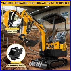Free Ship 1.6T Mini Excavator B&S Hydraulic Pilot /10 Attachments/Side Swing Free Ship 1.6T Mini Excavator B&S Hydraulic Pilot /10 Attachments/Side Swing