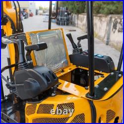 Free Ship 1.6T Mini Excavator B&S Hydraulic Pilot /10 Attachments/Side Swing Free Ship 1.6T Mini Excavator B&S Hydraulic Pilot /10 Attachments/Side Swing