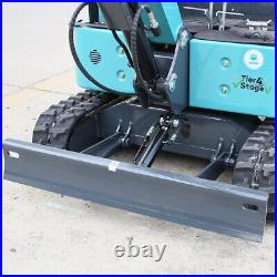 Free Ship 1.8 Ton Mini Excavator Digger Hydraulic Thumb Pioneer Kubota Diesel