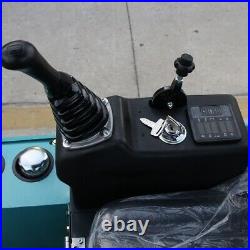 Free Ship 1.8 Ton Mini Excavator Digger Hydraulic Thumb Pioneer Kubota Diesel