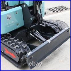 Free Ship 4000lb Mini Excavator Kubota Epa Engine with 11 attachments