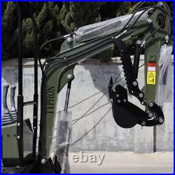 Free Ship Mini Excavator 1 Ton Digger 13.5hp Gas Tracked Crawler B&S EPA Engine