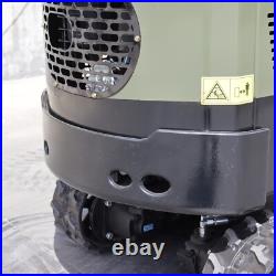 Free Ship Mini Excavator 1 Ton Digger 13.5hp Gas Tracked Crawler B&S EPA Engine