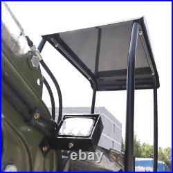 Free Ship Mini Excavator 1 Ton Digger 13.5hp Gas Tracked Crawler B&S EPA Engine