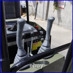 Free Ship Mini Excavator 1 Ton Digger 13.5hp Gas Tracked Crawler B&S EPA Engine