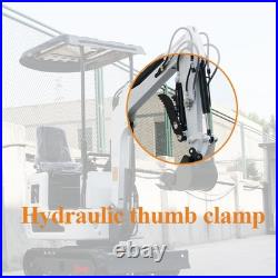 Free Ship Mini Excavator B&S EPA Engine 1Ton Digger 13.5hp Gas Tracked USA Stock Free Ship Mini Excavator B&S EPA Engine 1Ton Digger 13.5hp Gas Tracked USA Stock