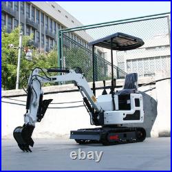 Free Ship Mini Excavator B&S EPA Engine 1Ton Digger 13.5hp Gas Tracked USA Stock Free Ship Mini Excavator B&S EPA Engine 1Ton Digger 13.5hp Gas Tracked USA Stock