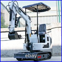 Free Ship Mini Excavator B&S EPA Engine 1Ton Digger 13.5hp Gas Tracked USA Stock Free Ship Mini Excavator B&S EPA Engine 1Ton Digger 13.5hp Gas Tracked USA Stock