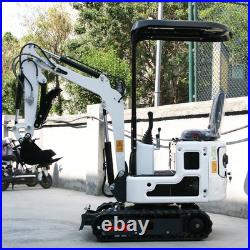 Free Ship Mini Excavator B&S EPA Engine 1Ton Digger 13.5hp Gas Tracked USA Stock Free Ship Mini Excavator B&S EPA Engine 1Ton Digger 13.5hp Gas Tracked USA Stock