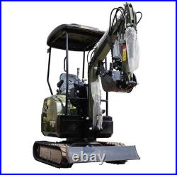 Free Ship TYPHON Terror XIII 1.3 Ton Mini Excavator 13 Attachments Forklift Rake Free Ship TYPHON Terror XIII 1.3 Ton Mini Excavator 13 Attachments Forklift Rake