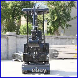 Free Ship cheapest Mini Excavator 13.5HP 2000Lbs Tracked Crawler Garden Farm