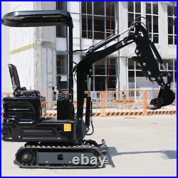 Free Ship cheapest Mini Excavator 13.5HP 2000Lbs Tracked Crawler Garden Farm