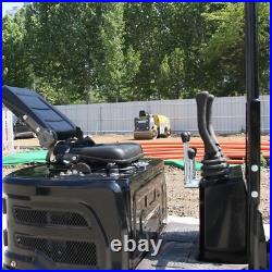 Free Ship cheapest Mini Excavator 13.5HP 2000Lbs Tracked Crawler Garden Farm