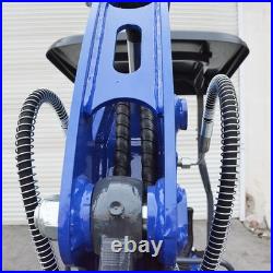 Free Shipping 13.5HP Mini Excavator 1 TON B&S EPA Engine Hydraulic Thumb Digger