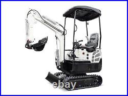 Free Shipping 1500kg Mini Crawler Excavator Small Digger with Gas Engine