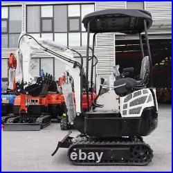Free Shipping 1500kg Mini Crawler Excavator Small Digger with Gas Engine
