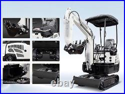 Free Shipping 1500kg Mini Crawler Excavator Small Digger with Gas Engine