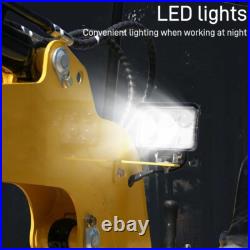 Free Shipping 1Ton Mini Excavator Hydraulic USA Garden Gasoline Crawler Digger