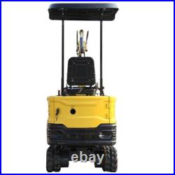 Free Shipping 1Ton Mini Excavator Hydraulic USA Garden Gasoline Crawler Digger
