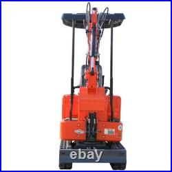 Free Shipping 1-Ton Mini Excavator 13.5HP B&S EPA Gas Engine, Hydraulic Digger