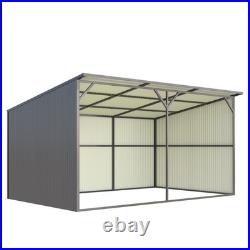 Free Shipping 20'x12' Galvanized Metal Livestock Shelter Building for Farm USA