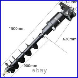 Free Shipping 8in 1 Ton Mini Excavators Assistive Attachment Hydraulic Auger