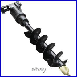 Free Shipping 8in 1 Ton Mini Excavators Assistive Attachment Hydraulic Auger
