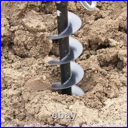 Free Shipping 8in 1 Ton Mini Excavators Assistive Attachment Hydraulic Auger