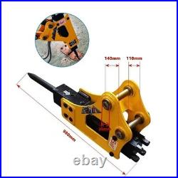Free Shipping Hydraulic Breaker Hammer Fits for 2Ton Excavator with 30/40mm pins