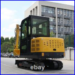 Free Shipping Hydraulic Mini Excavator Diesel 25HP 3.5Ton Farm USA Inventory EPA