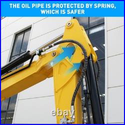 Free Shipping Hydraulic Mini Excavator Diesel 25HP 3.5Ton Farm USA Inventory EPA