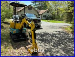 Free Shipping Mini Excavator Garden Gasoline USA Inventory 13.5HP Crawler Digger