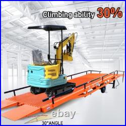 Free Shipping Mini Excavator Garden Gasoline USA Inventory 13.5HP Crawler Digger