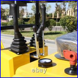 Free Shipping Mini Excavator Garden Gasoline USA Inventory 13.5HP Crawler Digger