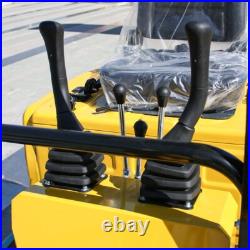 Free Shipping Mini Excavator Garden Gasoline USA Inventory 13.5HP Crawler Digger