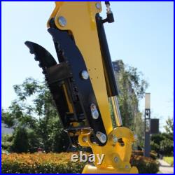 Free Shipping Mini Excavator Garden Gasoline USA Inventory 13.5HP Crawler Digger