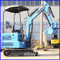 Free Shipping Mini Excavator Hydraulic Crawler 11.5HP 4000lb Garden Diesel USA Free Shipping Mini Excavator Hydraulic Crawler 11.5HP 4000lb Garden Diesel USA