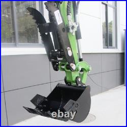 Free Shipping Mini Excavator USA Inventory Crawler Garden 2000lb EPA Digger