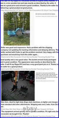 Free Shipping Mini Excavator USA Inventory Crawler Garden 2000lb EPA Digger