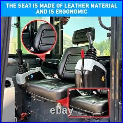 Free Shipping Mini Excavator With Cockpit USA Stock KUBOTA Diesel Garden EPA