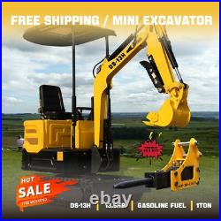 Free Shipping Mini Excavators Digger Tracked Crawler 13.5HP Gasoline For Sale Free Shipping Mini Excavators Digger Tracked Crawler 13.5HP Gasoline For Sale