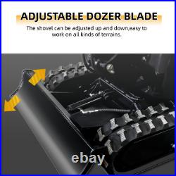 Free Unloading/Ship 1Ton 1.4Ton Mini Excavator 13.5HP Gas Engine Tracked Digger